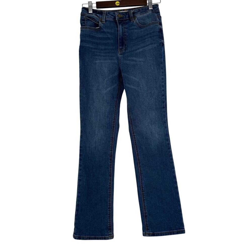 OAT New York Jeans Womens 4/27 Dark Wash High Rise Straight 27x30